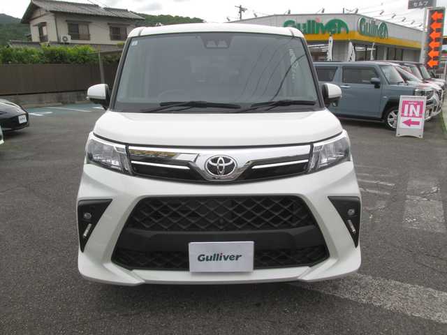 トヨタ ルーミー G 広島県 2021(令3)年 7.4万km パールホワイトⅢ ワンオーナー/純正ナビ・BTオーディオ/LEDオートライト/パノラミックビューモニター/スマートアシスト/コーナーセンサー/両側パワースライド/スマートキー