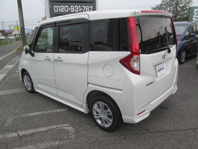 トヨタ ルーミー G 広島県 2021(令3)年 7.4万km パールホワイトⅢ ワンオーナー/純正ナビ・BTオーディオ/LEDオートライト/パノラミックビューモニター/スマートアシスト/コーナーセンサー/両側パワースライド/スマートキー