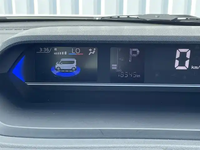 ダイハツ タント カスタム X 福岡県 2021(令3)年 1.9万km シャイニングホワイトパール スマートアシスト/衝突軽減/クリアランスソナー/社外ナビ（ＡＶＮ－Ｒ９Ｗ）/フルセグTV/CD/DVD/BT/バックカメラ/両側パワースライドドア/前席シートヒーター/ＬＥＤオートライト/フォグランプ/純正１４ＡＷ