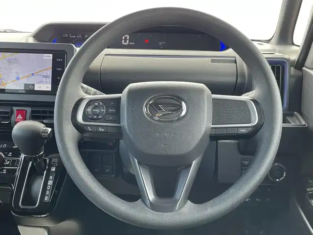 ダイハツ タント カスタム X 福岡県 2021(令3)年 1.9万km シャイニングホワイトパール スマートアシスト/衝突軽減/クリアランスソナー/社外ナビ（ＡＶＮ－Ｒ９Ｗ）/フルセグTV/CD/DVD/BT/バックカメラ/両側パワースライドドア/前席シートヒーター/ＬＥＤオートライト/フォグランプ/純正１４ＡＷ