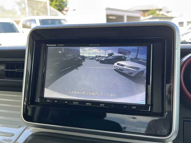 スズキ スペーシア HYBRID X 大阪府 2021(令3)年 2.7万km シフォンアイボリーM 衝突軽減ブレーキ　社外ナビ　バックカメラ　シートヒーター　両側パワースライドドア　前後ドラレコ　オートライト　ＥＴＣ　スマートキー　アイドリングストップ