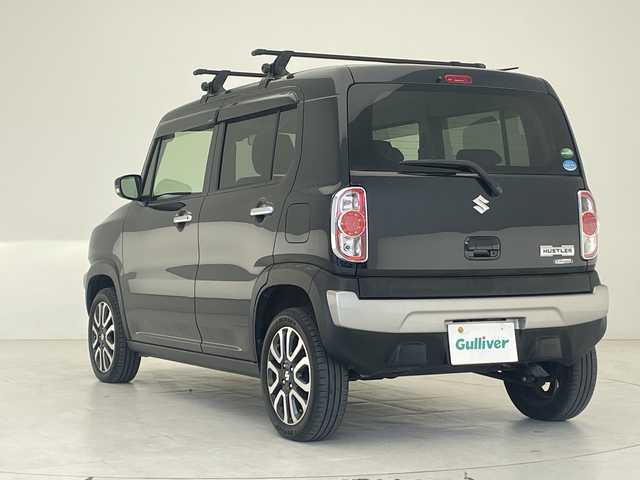 スズキ ハスラー J ターボ 沖縄県 2019(令1)年 6.9万km ブルーイッシュブラックパール3 パナソニックナビ【CN-RZ746W】/（フルセグＴＶ　ＣＤ　ＤＶＤ　ＢＬＵＥＴＯＯＴＨ)　/クルーズコントロール　/ＥＴＣ　/社外ルーフキャリア　/レーダー探知機　/シートヒーター　/純正フロアマット　/オートエアコン　/オートライト　/スマートキー/スペアキー