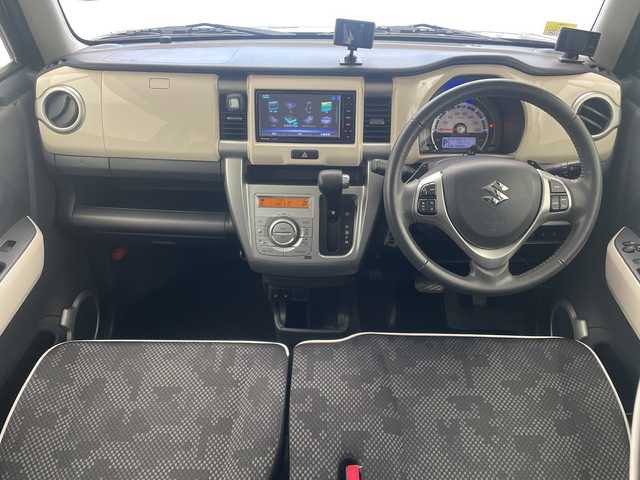 スズキ ハスラー J ターボ 沖縄県 2019(令1)年 6.9万km ブルーイッシュブラックパール3 パナソニックナビ【CN-RZ746W】/（フルセグＴＶ　ＣＤ　ＤＶＤ　ＢＬＵＥＴＯＯＴＨ)　/クルーズコントロール　/ＥＴＣ　/社外ルーフキャリア　/レーダー探知機　/シートヒーター　/純正フロアマット　/オートエアコン　/オートライト　/スマートキー/スペアキー