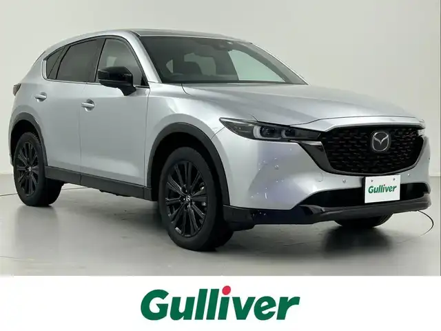 マツダ ＣＸ－５ XD エクスクルーシブモード 岐阜県 2018(平30)年 4.8万km ソニックシルバーM 純正8インチナビ フルセグTV 衝突軽減 BSM DAMDエアロ バックサイドモニター 後席モニター シートヒーター 電動リアゲート パワーシート レーダークルーズコントロール ETC LEDライト