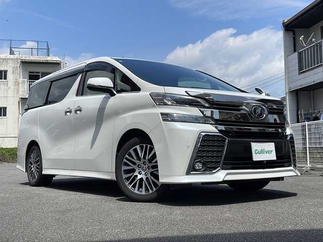 トヨタ ヴェルファイア Z Gエディション 宮崎県 2017(平29)年 10万km ホワイトパールクリスタルシャイン ワンオーナー/純正ナビ/後席用モニター/Bluetooth/クルーズコントロール/全方位カメラ/フルセグTV/ETC/前席パワーシート/ハンドルヒーター/ムーンレール/両側パワースライドドア/純正アルミホイール