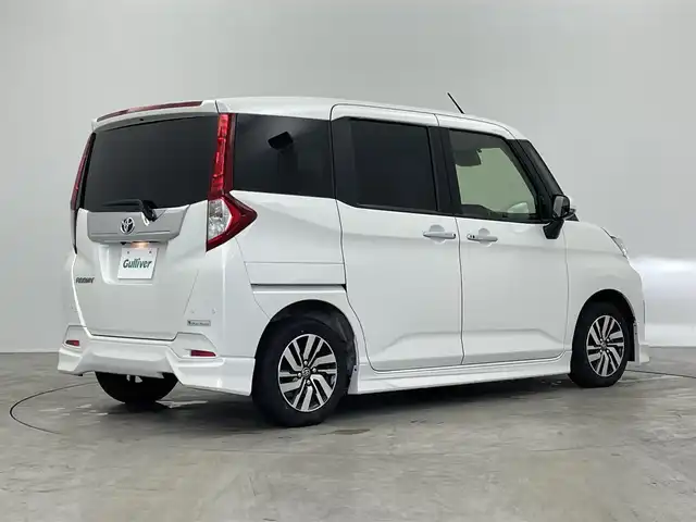 トヨタ ルーミー カスタムG 茨城県 2020(令2)年 5.2万km パールホワイトⅢ モデリスタエアロ　/純正ナビ　/バックカメラ　/ビルトインＥＴＣ　/ドライブレコーダー　/クルーズコントロール　/両側パワースライドドア　/純正アルミホイール　/オートライト　/スマートキー　/ＬＥＤヘッドライト　/地デジ
