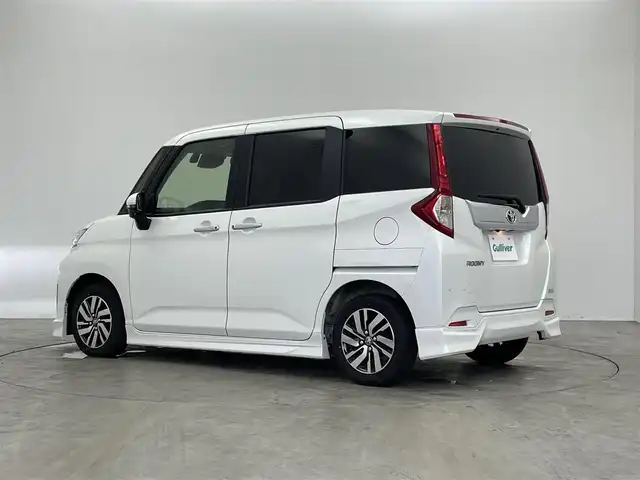 トヨタ ルーミー カスタムG 茨城県 2020(令2)年 5.2万km パールホワイトⅢ モデリスタエアロ　/純正ナビ　/バックカメラ　/ビルトインＥＴＣ　/ドライブレコーダー　/クルーズコントロール　/両側パワースライドドア　/純正アルミホイール　/オートライト　/スマートキー　/ＬＥＤヘッドライト　/地デジ