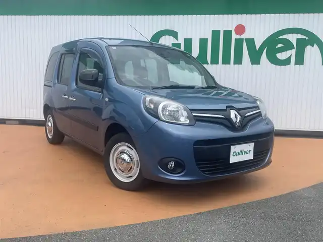 ルノー カングー ゼン 三重県 2020(令2)年 3.7万km 青 外部検査済み/社外ナビ/　＊フルセグテレビ/CD/DVD/Bluetooth/6AT(インパネ）/5人乗り/無塗装ドアミラー/ハロゲンヘッドランプ/フロントフォグランプ/196/65R15タイヤ/　15インチスチールホイール（オプション）/SRSエアバック（運転席/助手席）/両側スライドドア