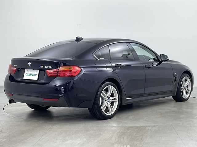 ＢＭＷ ４２０ｉ xDrive グランクーペ Mスポーツ 道央・札幌 2014(平26)年 6万km カーボンブラックM ・4WD/・純正ナビ（TV＆CD＆DVD＆BT）/・バックカメラ/・クルーズコントロール/・レーンキープアシスト/・アイドリングストップ/・横滑り防止/・ステアリングスイッチ/・パドルシフト/・パワーシート/・スマートキー/・スペアキー