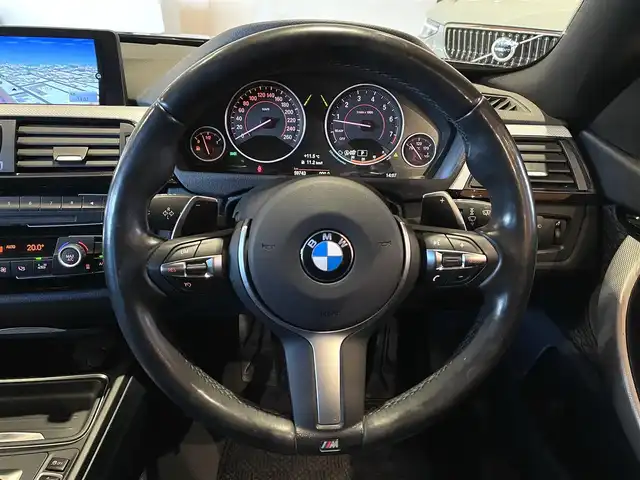ＢＭＷ ４２０ｉ xDrive グランクーペ Mスポーツ 道央・札幌 2014(平26)年 6万km カーボンブラックM ・4WD/・純正ナビ（フルセグTV＆CD＆DVD＆BT）/・バックカメラ/・クルーズコントロール/・レーンキープアシスト/・アイドリングストップ/・横滑り防止/・ステアリングスイッチ/・パドルシフト/・電動シート/・ETC/・スマートキー/・スペアキー