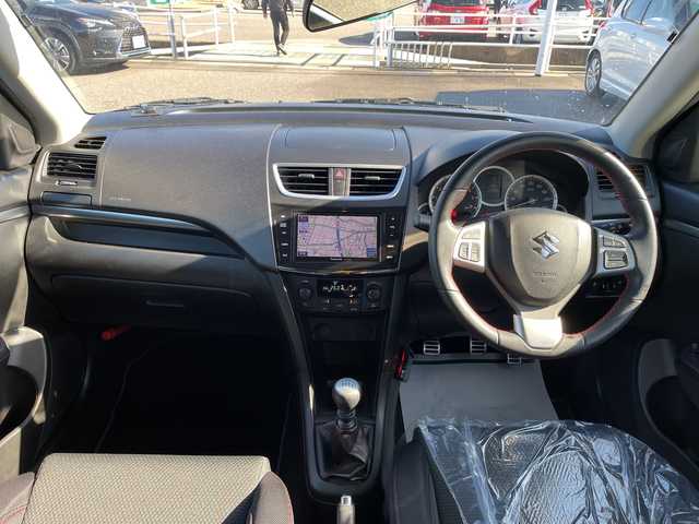 スズキ スイフト スポーツ 石川県 2016(平28)年 4.5万km グレー 純正ナビ　フルセグＴＶ　ＨＩＤヘッドライト　スマートキー　ドライブレコーダー　ＥＴＣ　プッシュスタート　スタッドレス積み込み　アルミホイール