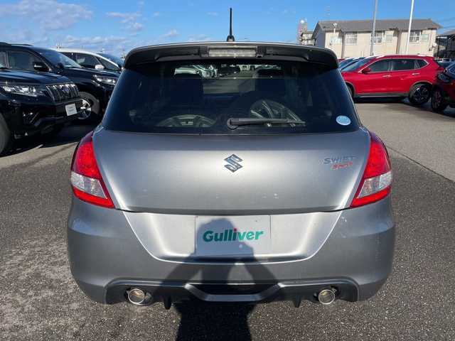 スズキ スイフト スポーツ 石川県 2016(平28)年 4.5万km グレー 純正ナビ　フルセグＴＶ　ＨＩＤヘッドライト　スマートキー　ドライブレコーダー　ＥＴＣ　プッシュスタート　スタッドレス積み込み　アルミホイール