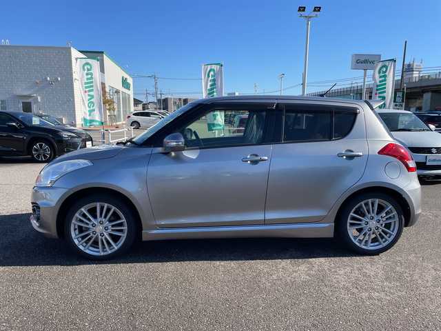 スズキ スイフト スポーツ 石川県 2016(平28)年 4.5万km グレー 純正ナビ　フルセグＴＶ　ＨＩＤヘッドライト　スマートキー　ドライブレコーダー　ＥＴＣ　プッシュスタート　スタッドレス積み込み　アルミホイール