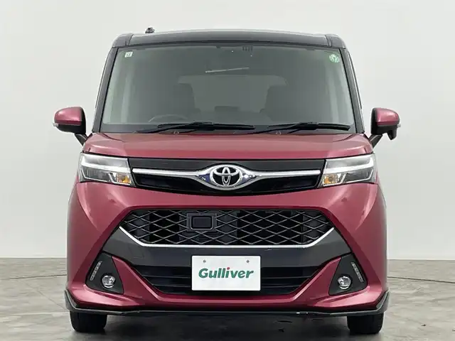 トヨタ タンク カスタムG 群馬県 2017(平29)年 5.6万km ブラックマイカ/マゼンダベリーメタリック 禁煙車　両側パワスラ　純正ナビ　BT　フルセグ　バックカメラ　クルコン　ビルトインETC　アイドリングストップ　横滑り防止装置　ステアリングスイッチ　オートライト　プッシュスタート　スマートキー