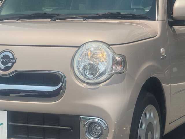 ダイハツ ミラ ココア プラスX 兵庫県 2018(平30)年 7.7万km ココアベージュマイカメタリック 純正オーディオ/LEDヘッドライト/電動格納ミラー/ドアバイザー/フロアマット/ルーフレール