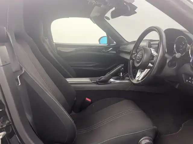 マツダ ロードスター 990S 熊本県 2022(令4)年 4.2万km ジェットブラックマイカ ワンオーナー　/ローダウン　/フロント・リアエアロ　/ブラインドスポットモニター　/衝突軽減ブレーキ　/レーンキープアシスト　/横滑り防止　/後ろのみクリアランスソナー　/純正フロアマット　/ＷＯＲＫ１７インチＡＷ/スマートキー/プッシュスタート