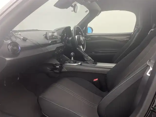 マツダ ロードスター 990S 熊本県 2022(令4)年 4.2万km ジェットブラックマイカ ワンオーナー　/ローダウン　/フロント・リアエアロ　/ブラインドスポットモニター　/衝突軽減ブレーキ　/レーンキープアシスト　/横滑り防止　/後ろのみクリアランスソナー　/純正フロアマット　/ＷＯＲＫ１７インチＡＷ/スマートキー/プッシュスタート