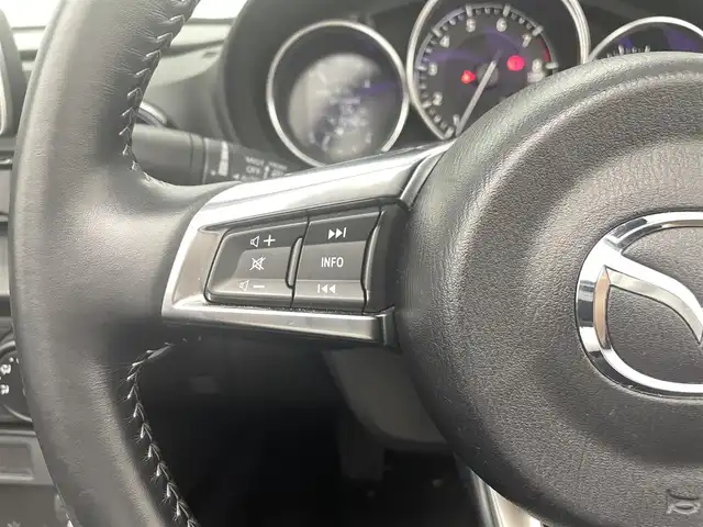 マツダ ロードスター 990S 熊本県 2022(令4)年 4.2万km ジェットブラックマイカ ワンオーナー　/ローダウン　/フロント・リアエアロ　/ブラインドスポットモニター　/衝突軽減ブレーキ　/レーンキープアシスト　/横滑り防止　/後ろのみクリアランスソナー　/純正フロアマット　/ＷＯＲＫ１７インチＡＷ/スマートキー/プッシュスタート