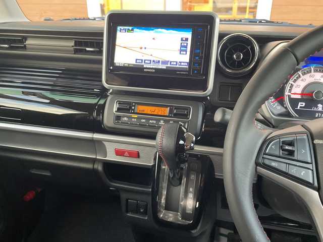 スズキ スペーシア カスタム HYBRID XS 宮崎県 2018(平30)年 3.8万km フェニックスレッドパール/ブルーイッシュブラックパール 社外ナビ　フルセグＴＶ　バックカメラ　ＥＴＣ　両側パワースライドドア　シートヒーター　ＬＥＤヘッドライト　衝突軽減ブレーキ