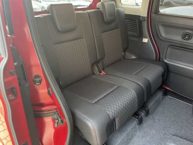 スズキ スペーシア カスタム HYBRID XS 宮崎県 2018(平30)年 3.8万km フェニックスレッドパール/ブルーイッシュブラックパール 社外ナビ　フルセグＴＶ　バックカメラ　ＥＴＣ　両側パワースライドドア　シートヒーター　ＬＥＤヘッドライト　衝突軽減ブレーキ