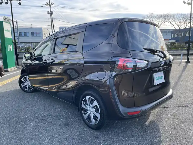 トヨタ シエンタ ハイブリッド G クエロ 鳥取県 2021(令3)年 4.6万km ヴィンテージブラウンパールクリスタルシャイン ワンオーナー/純正ナビ／ＴＶ／ＤＶＤ／ＣＤ／ＢＴ/トヨタセーフティセンス/レーンキープアシスト/オートマチックハイビーム/クルーズコントロール/ＬＥＤヘットライト/フォグライト/オートライト/両側パワースライドドア/プッシュエンジンスタート/ハーフレザーシート/ウィンカーミラー/フロアマット/ドアバイザー