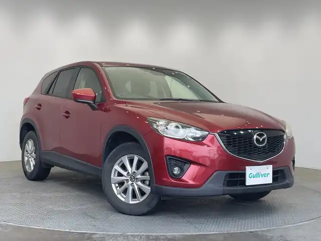 マツダ ＣＸ－５ 20S 栃木県 2014(平26)年 7.9万km ジールレッドマイカ マツダ純正DOPpioneer製ナビ/(CD/DVD/Bluetooth/フルセグTV/USB)/バックカメラ/サイドカメラ/純正17インチAW/ETC/クルーズコントロール/スマートキー×2本/アイドリングストップ/純正フロアマット