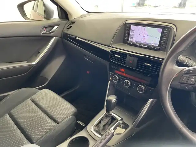 マツダ ＣＸ－５ 20S 栃木県 2014(平26)年 7.9万km ジールレッドマイカ マツダ純正DOPpioneer製ナビ/(CD/DVD/Bluetooth/フルセグTV/USB)/バックカメラ/サイドカメラ/純正17インチAW/ETC/クルーズコントロール/スマートキー×2本/アイドリングストップ/純正フロアマット