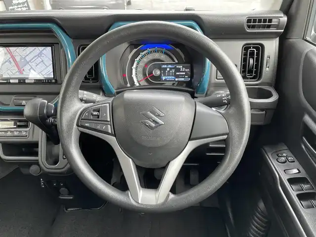 スズキ ハスラー HYBRID G 滋賀県 2021(令3)年 10.2万km デニムブルー ガンメタリック 2トーン (株)IDOMが運営する【じしゃロン草津店】の自社ローン専用車両になりますこちらは現金またはオートローンご利用時の価格です。自社ローンご希望の方は別途その旨お申付け下さい