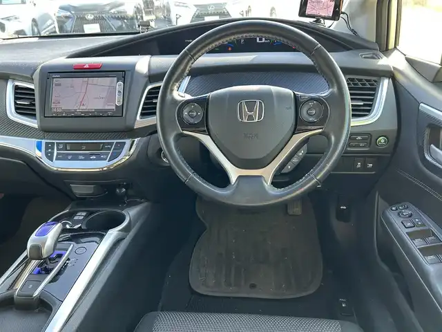 ホンダ ジェイド ハイブリッド 福岡県 2015(平27)年 9.1万km ホワイトオーキッドパール パワーステアリング/パワーウィンドウ/クルーズコントロール/バックカメラ/LEDライト/ビルトインETC/横滑り防止機能