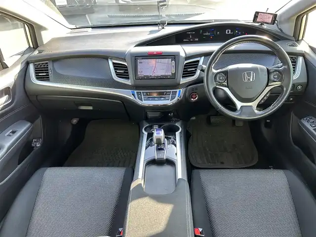 ホンダ ジェイド ハイブリッド 福岡県 2015(平27)年 9.1万km ホワイトオーキッドパール パワーステアリング/パワーウィンドウ/クルーズコントロール/バックカメラ/LEDライト/ビルトインETC/横滑り防止機能