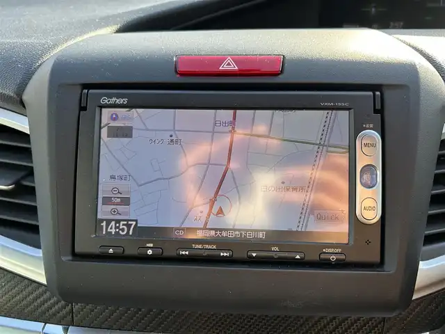 ホンダ ジェイド ハイブリッド 福岡県 2015(平27)年 9.1万km ホワイトオーキッドパール パワーステアリング/パワーウィンドウ/クルーズコントロール/バックカメラ/LEDライト/ビルトインETC/横滑り防止機能