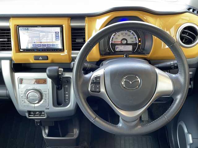 マツダ フレア クロスオーバー XS 福島県 2018(平30)年 3.6万km アクティブイエロー/ブラック2トーン 4WD/純正メモリナビ/　【フルセグ/CD/DVD/USB/SD/BT】/純正ドライブレコーダー/ステアリングリモコン/前席シートヒーター/ヒルスタートアシスト/アイドリングストップ/横滑り防止機能/衝突軽減システム/レーンキープアシスト/HIDヘッドライト（AUTO機能付き）/　・フォグランプ/純正フロアマット/クリアランスソナー/スペアキー×１