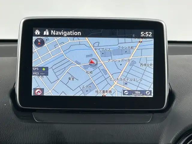 マツダ デミオ XD ツーリング Lパッケージ 愛知県 2015(平27)年 6.7万km ジェットブラックマイカ 禁煙車/ディーゼル/ターボ/純正７インチナビ/（CD/DVD/フルセグTV/Bluetooth/USB)/シティブレーキアクティブシステム/ヘッドアップディスプレイ/クルーズコントロール/ETC/レザーシート/LEDヘッドライト/純正16インチアルミホイール/スマートキー/スペアキー有/プッシュスタート/アイドリングストップ/横滑り防止装置