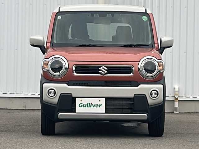 スズキ ハスラー HYBRID X 愛媛県 2024(令6)年 1.3万km コーラルオレンジメタリック/ソフトベージュメタリック 社外SDナビ/クルーズコントロール追従有/バックカメラ/ドライブレコーダー前のみ/純正15インチAW/社外フロアマット/コーナーセンサー/オートライト/オートLEDヘッドライト/前席シートヒーター/Bluetooth/スマートキー/スペアキー/保証書/取扱説明書