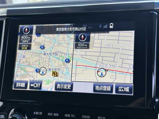 トヨタ ヴェルファイア Z 東京都 2019(令1)年 2.5万km パール ナビゲーション　/フルセグテレビ　/CD&DVD　/ブルートゥース　/USB接続　/バックカメラ　/ETC　/両側パワースライドドア　/衝突軽減ブレーキ　/車線逸脱警報　/アダプティブクルーズ/ブラインドスポットモニタ　/ドライブレコーダー　/保証書/取扱説明書/整備手帳/スマートキーX2個