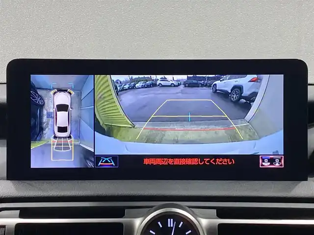 レクサス ＩＳ 300h Fスポーツ 岐阜県 2021(令3)年 3.2万km ホワイトノーヴァガラスフレーク 法人ワンオーナー/レッドレザーシート/前席パワーシート/ポジションシートメモリ/前席シートベンチレーション/三眼LEDヘッドライト/パノラマミックビューモニター/純正SDナビ　BlueTooth/CD/フルセグTV/前後ドライブレコーダー/パドルシフト/オートレインセンサー/オートハイビーム/レーダークルーズコントロール/ステアリングスイッチ/ステアリングヒーター/ブレーキホールド/ドライブモードセレクト/ETC2.0/取扱説明書/保証書/スペアキー