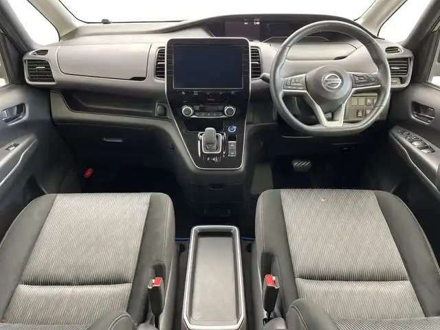 日産 セレナ e－パワー ハイウェイスター V 新潟県 2019(令1)年 7.1万km ダイヤモンドブラック 寒冷地仕様/純正ナビ/・フルセグTV/・Bluetooth/・DVD/・AM、FM/プロパイロット/エマージェンシーブレーキ/ブラインドスポットモニター/追従型クルーズコントロール/ハンドルヒーター/シートヒーター/全周囲カメラ/両側パワースライドドア/LEDヘッドライト/オートライト/ETC/ドライブレコーダー
