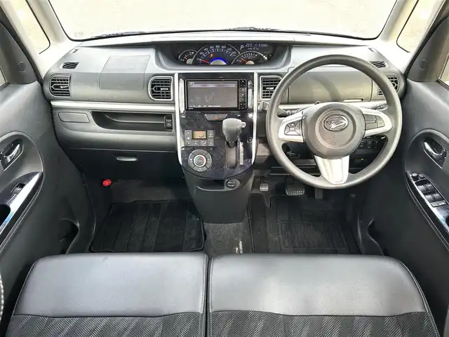 ダイハツ タント カスタムX トップED VS SAⅢ 新潟県 2019(平31)年 9.7万km パールホワイトⅢ (株)IDOMが運営する【じしゃロン新潟店】の自社ローン専用車両になります。/こちらは現金またはオートローンご利用時の価格です。自社ローンご希望の方は別途その旨お申付け下さい/プッシュスタート/スペアーキー１本/ETC/純正ナビ/ドライブレコーダー/アラウンドビューモニター/フルセグテレビ(走行時視聴可能）/DVD再生可能/CD再生可能/Bluetooth接続可能/シートヒーター(D席のみ)/両側パワースライドドア/純正AW/LEDヘッドランプ/LEDフォグランプ/ウインカーミラー/レーンキープアシスト/衝突軽減ブレーキ