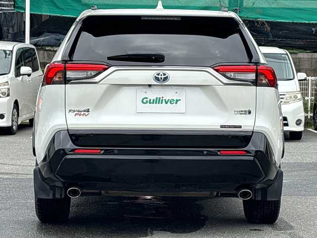 トヨタ ＲＡＶ４ ＰＨＶ G Z 愛知県 2021(令3)年 7.8万km ホワイトパールクリスタルシャイン /ワンオーナー//禁煙車//純正ナビ/（AM/FM/Bluetooth/USB）//バックカメラ//アラウンドビューモニター//デジタルインナーミラー//クルーズコントロール//ビルトインETC//ブラインドスポットモニター//ポジションメモリシート//D+Nパワーシート//D+Nシートヒーター//D+Nエアシート//ステアリングヒーター//電子パーキング//クリアランスソナー//レーンキープアシスト（LTA）//衝突被害軽減システム（PCS）//盗難防止装置//オートLEDライト//オートマチックハイビーム//Wエアバック//カーテンエアバック//保証書//スペアキー