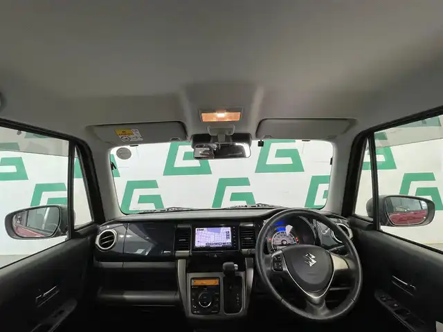 スズキ ハスラー Jスタイル Ⅲ 鹿児島県 2018(平30)年 4万km フェニックスレッドパール/スチールシルバー2トーン 社外SDナビ/フルセグTV/BT/CD/DVD/バックカメラ/デュアルカメラブレーキサポート/シートヒーター/ハーフレザーシート/ETC/HIDヘッドライト/純正15インチアルミホイール/スマートキー