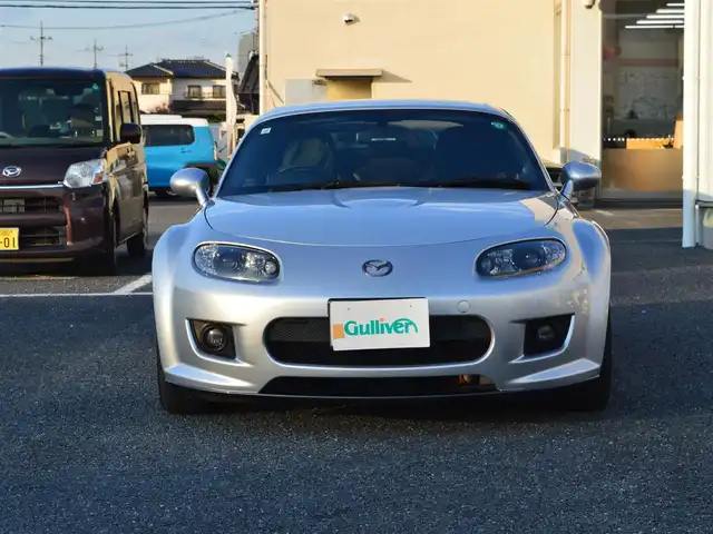 マツダ ロードスター RHT 栃木県 2007(平19)年 19.4万km サンライトシルバーメタリック 2.0L直列4気筒DOHCエンジン/WedsSport製17インチアルミホイール/パワーリトラクタブルハードトップ/マニュアルモード/純正SDナビゲーションシステム/[フルセグ/AM/FM/CD/DVD/BT]/HIDヘッドライト/フォグランプ/アンチロックブレーキシステム/ETC/ツイータースピーカー/電動格納ミラー/純正マット/スペア板キー×1/取扱説明書/保証書/記録簿/[H21.22.23.24.26.28.30.R2.4.6]