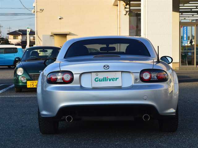 マツダ ロードスター RHT 栃木県 2007(平19)年 19.4万km サンライトシルバーメタリック 2.0L直列4気筒DOHCエンジン/WedsSport製17インチアルミホイール/パワーリトラクタブルハードトップ/マニュアルモード/純正SDナビゲーションシステム/[フルセグ/AM/FM/CD/DVD/BT]/HIDヘッドライト/フォグランプ/アンチロックブレーキシステム/ETC/ツイータースピーカー/電動格納ミラー/純正マット/スペア板キー×1/取扱説明書/保証書/記録簿/[H21.22.23.24.26.28.30.R2.4.6]