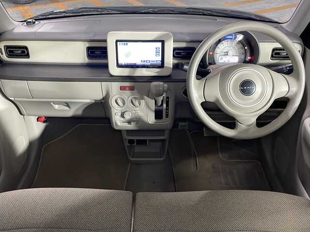 スズキ ラパン L 広島県 2016(平28)年 3.8万km アーバンブラウンパールメタリック 社外ナビ　/バックカメラ　/シートヒーター　/プッシュスタートボタン　/ＤＶＤ　/衝突軽減ブレーキ　/スマートキー　/アイドリングストップ　/Ｂｌｕｅｔｏｏｔｈ　/ＥＴＣ　/ヘッドライトレベライザー　/横滑り防止　/TV/純正14インチホイールキャップ(155/65/R14)/エアバック（運転席/助手席）