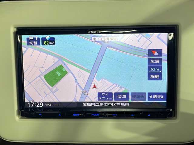 スズキ ラパン L 広島県 2016(平28)年 3.8万km アーバンブラウンパールメタリック 社外ナビ　/バックカメラ　/シートヒーター　/プッシュスタートボタン　/ＤＶＤ　/衝突軽減ブレーキ　/スマートキー　/アイドリングストップ　/Ｂｌｕｅｔｏｏｔｈ　/ＥＴＣ　/ヘッドライトレベライザー　/横滑り防止　/TV/純正14インチホイールキャップ(155/65/R14)/エアバック（運転席/助手席）