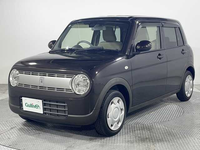 スズキ ラパン L 広島県 2016(平28)年 3.8万km アーバンブラウンパールメタリック 社外ナビ　/バックカメラ　/シートヒーター　/プッシュスタートボタン　/ＤＶＤ　/衝突軽減ブレーキ　/スマートキー　/アイドリングストップ　/Ｂｌｕｅｔｏｏｔｈ　/ＥＴＣ　/ヘッドライトレベライザー　/横滑り防止　/TV/純正14インチホイールキャップ(155/65/R14)/エアバック（運転席/助手席）