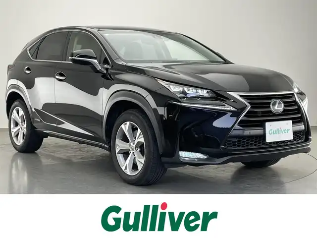 レクサス ＮＸ 300h バージョンL 愛知県 2014(平26)年 8.2万km スターライトブラックガラスフレーク 純正ナビ　フルセグＴＶ　Ｂｌｕｅｔｏｏｔｈ　茶革　シートヒーター　エアシート　ステアリングヒーター　電動リアゲート　ＥＴＣ　衝突軽減　追従クルコン　三眼ＬＥＤライト　コーナーセンサー　ドラレコ　AC100V　禁煙車