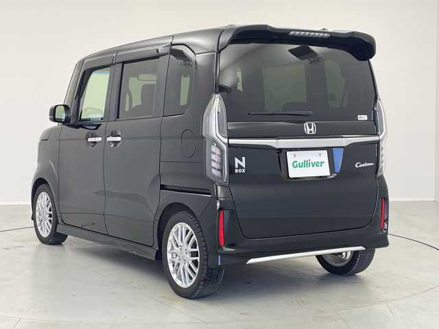 ホンダ Ｎ ＢＯＸ カスタム EX ターボ 茨城県 2021(令3)年 2.5万km クリスタルブラックパール ワンオーナー/ターボ/前後ドライブレコーダー/メモリナビ/フルセグテレビ/バックカメラ/運転助手席シートヒーター/ウィンカーミラー/クルーズコントロール/衝突軽減ブレーキ/ドアバイザー/両側パワースライドドア/プッシュスタート/ETC/コーナーセンサー/ハンズフリー/Bluetooth/純正フロアマット/スペアキー1個