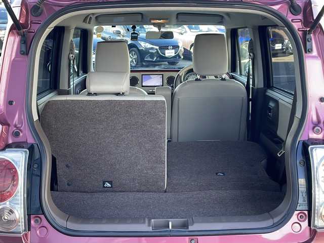 スズキ ラパン ショコラ X 道東・釧路十勝 2014(平26)年 10.9万km カシスピンクパールメタリック ・4WD/・社外SDナビ/（ラジオ CD ワンセグ USB）/・バックカメラ/・社外エンジンスターター/・HIDヘッドライト/・オートライト/・ヘッドライトレベライザー/・革巻きステアリング/・運転席のみシートヒーター/・アイドリングストップ/・電格ウィンカーミラー/・ドアバイザー/・スマートキー/・プッシュスタート/・鉄ホイール付夏用タイヤ積込