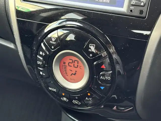 日産 ノート X 三重県 2015(平27)年 9.8万km ラディアントレッド ♪ワンオーナー♪/エマージェンシーブレーキ/LDW(車線逸脱警報)/純正ナビ/・フルセグ・USB/・CD・AUX/インテリジェントキー×2/プッシュスタート/前後ドライブレコーダー/アイドリングストップ/電動格納ミラー/ターンミラー/ETC/ドアバイザー/フロアマット/プライバシーガラス/ライトレベリング