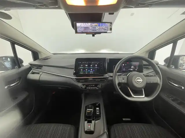 日産 ノート X 群馬県 2024(令6)年 0.5万km スーパーブラック ・純正７インチナビ/・Bluetooth接続/・フルセグTV/・USBCポート/・スマートインナーミラー/・３６０°セーフティアシスト/・プロパイロット/・全方位カメラ/・オートマチックハイビーム/・オートマチックライト/・標識検知支援/・エマージェンシーブレーキ/・LEDヘッドライト/・前後コーナーセンサー/・純正フロアマット/・スマートキー/・スペアキー×１/・アイドリングストップ